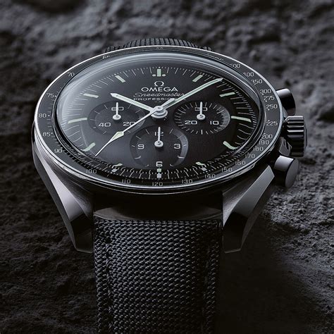 omega speedmaster black moon watch